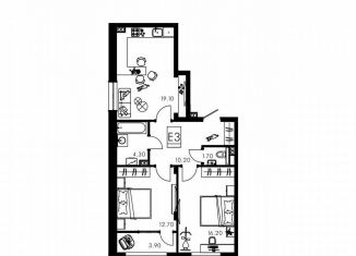 Продается 3-комнатная квартира, 68.3 м2, Сочи, улица Лысая Гора, 15