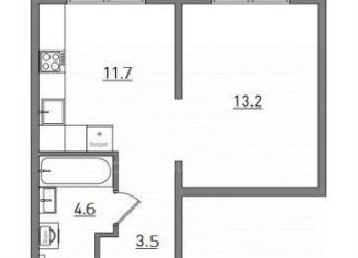 Продам 1-ком. квартиру, 33 м2, Киров, Прибрежный бульвар, 6, ЖК Ривер Парк