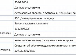 Участок на продажу, 9 сот., Астрахань, Туапсинская улица