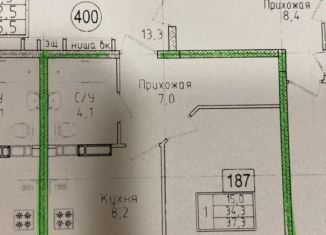 Продаю однокомнатную квартиру, 37.8 м2, Ставрополь, улица Алексея Яковлева, 1/1, ЖК Суворов