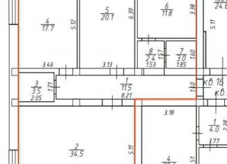 3-ком. квартира на продажу, 116.1 м2, Ставрополь, улица Тельмана, 242