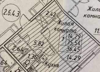 Продажа 1-ком. квартиры, 36.5 м2, Санкт-Петербург, ЖК Модум, проспект Авиаконструкторов, 54