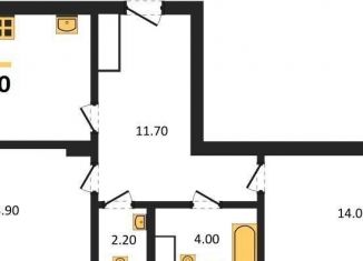 Продаю двухкомнатную квартиру, 64.7 м2, Воронеж, бульвар Содружества, 1