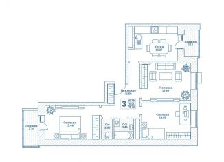 Продается 3-комнатная квартира, 80.3 м2, Московская область, улица Генерала Ковачевича, 7