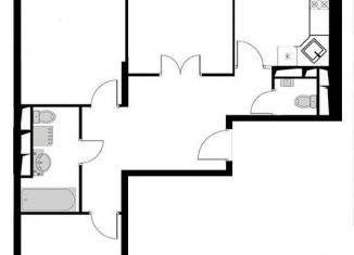 Продается трехкомнатная квартира, 86 м2, Котельники, Кузьминская улица, 5к1, ЖК Котельнические Высотки