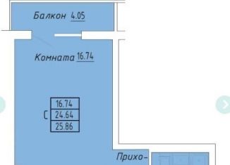 Продажа квартиры студии, 25.9 м2, Судак, улица Айвазовского, 4/2