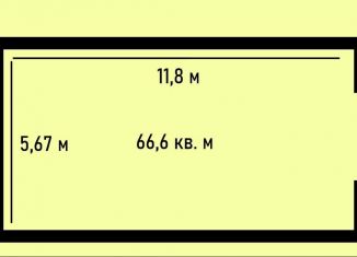 Аренда склада, 66.6 м2, Симферополь, Центральный район, улица Крылова, 155