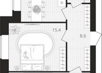 Продается 2-ком. квартира, 59.1 м2, Брянская область, Выставочная улица