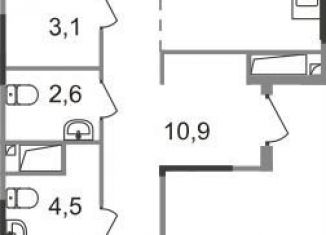 Продаю 2-комнатную квартиру, 63.8 м2, Москва