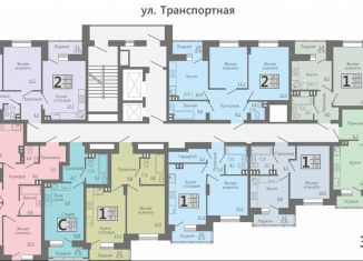 1-ком. квартира на продажу, 41.1 м2, Воронежская область