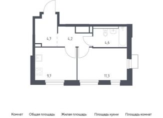 Продается 1-ком. квартира, 34.5 м2, Владивосток, улица Сабанеева, 1.3, Первореченский район