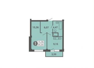 Продаю 1-ком. квартиру, 35.5 м2, Архангельск, территориальный округ Майская горка