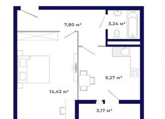 Продам 1-ком. квартиру, 37.9 м2, Иркутская область