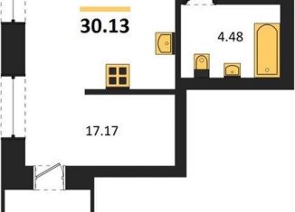 Продам квартиру студию, 30.1 м2, Новосибирск, Калининский район