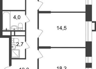 Продаю четырехкомнатную квартиру, 104 м2, Московский, 7-я фаза, к2