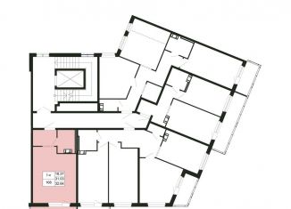 Продается 1-комнатная квартира, 32.6 м2, городской посёлок Дубровка