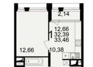 Продам 1-комнатную квартиру, 33.5 м2, Рязань, улица 6-я Линия, 27