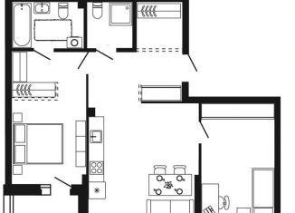 Продам 3-ком. квартиру, 68.8 м2, Новосибирск