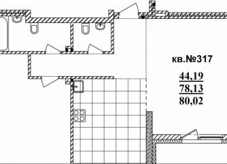 Продажа 1-ком. квартиры, 80 м2, Новосибирск, метро Речной вокзал, Садовая улица, 17