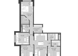 Продаю 3-ком. квартиру, 114.3 м2, Москва, ЦАО, Шмитовский проезд, 39к8