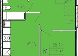 Продаю четырехкомнатную квартиру, 117.9 м2, Пенза, улица Студёный Кордон, 47