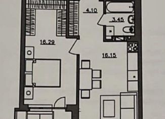 Продажа 1-комнатной квартиры, 42 м2, городской посёлок Фёдоровское, Счастливая улица, 3к3