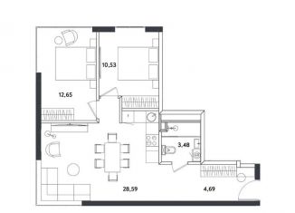 Продажа трехкомнатной квартиры, 59.9 м2, Москва, Окружной проезд, 10Г, станция Измайлово