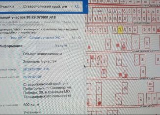 Продам земельный участок, 6 сот., посёлок Санамер, улица Победы, 29