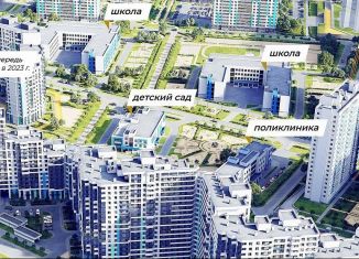 Продается однокомнатная квартира, 38.1 м2, Санкт-Петербург, ЖК Огни Залива, улица Маршала Захарова, 8