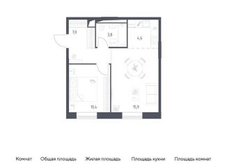 Продается 2-комнатная квартира, 41.7 м2, Москва, проезд Воскресенские Ворота, метро Охотный Ряд