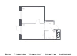 Продажа 1-комнатной квартиры, 44.3 м2, Москва, проезд Воскресенские Ворота