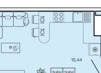 Продаю квартиру студию, 25.5 м2, Архангельск, Октябрьский округ, улица Гагарина, 44