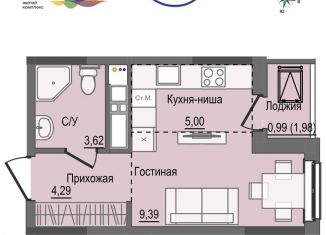 Продам квартиру студию, 23.3 м2, Ижевск, Центральная площадь