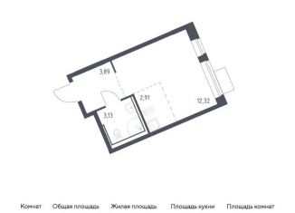 Продается квартира студия, 22.3 м2, Москва, Молжаниновский район