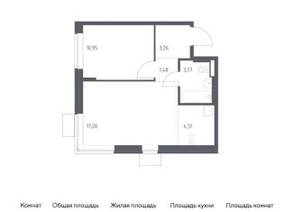 Продается 2-ком. квартира, 40.8 м2, поселение Рязановское, жилой комплекс Подольские Кварталы, к3