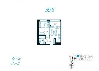 Продаю 1-комнатную квартиру, 35.5 м2, Тула, улица Михеева, 9, Центральный территориальный округ