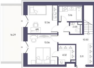 Продажа двухкомнатной квартиры, 101.7 м2, Санкт-Петербург, муниципальный округ № 7, 20-я линия Васильевского острова, 19