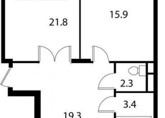 Продаю 3-ком. квартиру, 120.7 м2, село Павловская Слобода, Изумрудная улица, 5к4