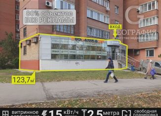 Сдам в аренду торговую площадь, 123.7 м2, Самара, проспект Кирова, 320, Промышленный район