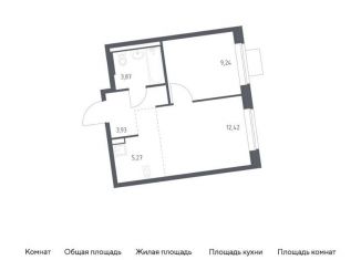 Продаю двухкомнатную квартиру, 34.7 м2, Москва, жилой комплекс Подольские Кварталы, к2