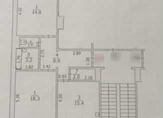 Продажа 2-ком. квартиры, 68 м2, Саранск, улица Пушкина, 48А