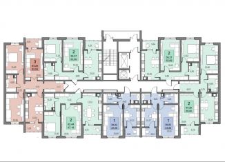 Продаю трехкомнатную квартиру, 84.3 м2, Саратов, улица имени Н.В. Кузнецова, 1, ЖК Лето