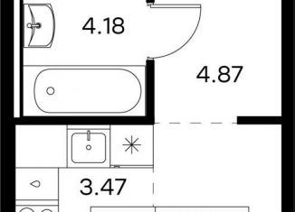 Продам квартиру студию, 22.4 м2, Ленинградская область