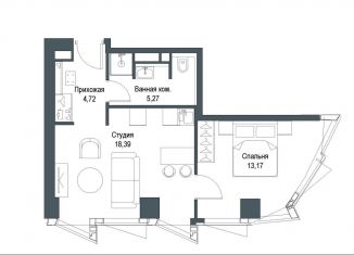 Продается 1-комнатная квартира, 41.6 м2, Москва, ЖК Фили Сити