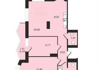 Продам 2-комнатную квартиру, 82.4 м2, Воронеж, Ленинский район