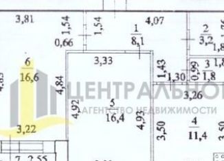 Двухкомнатная квартира на продажу, 61 м2, село Мариинский, Лазурная улица, 29