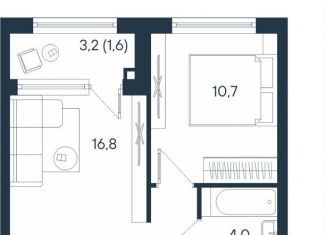 Продажа 2-ком. квартиры, 45.7 м2, Пермь, Индустриальный район