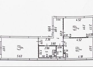 Продается двухкомнатная квартира, 58 м2, Москва, Вольная улица, 25