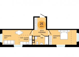 Продажа 2-ком. квартиры, 48.8 м2, Пермь, улица Яблочкова, 5к4