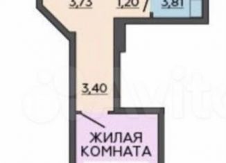 Продам квартиру студию, 31.6 м2, Воронеж, Коминтерновский район, улица Независимости, 84